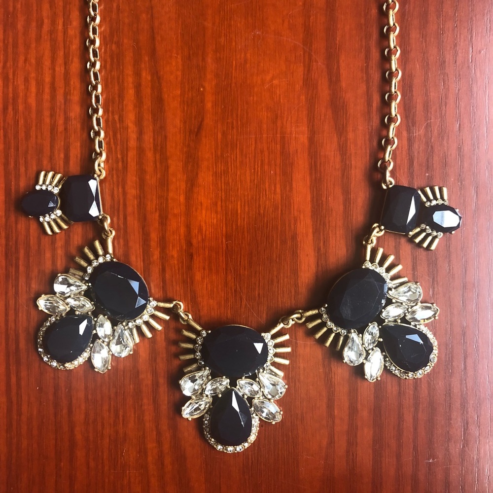 JCrew Statement Necklace - Navy